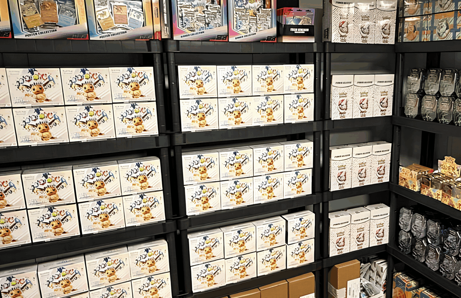 CatchYourCards winkel interieur