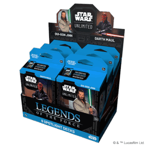 Star Wars Unlimited - Legends of the Force - Spotlight Deck | Qui-Gon Jinn vs. Darth Maul