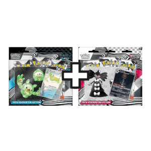 Pokémon – Scarlet & Violet Black Bolt & White Flare - Tech Sticker Blister (Set van 2)