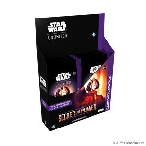 Star Wars: Unlimited – Secrets of Power – Carbonite Booster Box