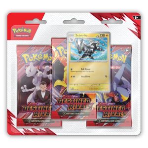 Pokémon - Destined Rivals - 3BB Blister Pack - Zebstrika
