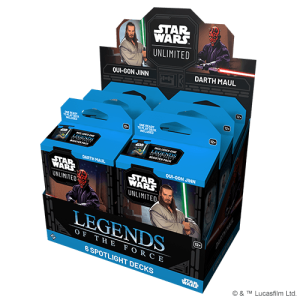 Star Wars Unlimited - Legends of the Force - Spotlight Deck | Qui-Gon Jinn vs. Darth Maul