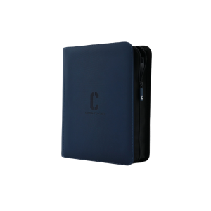 CardStacks – 4 Pocket Toploader Binder – Blauw (128 kaarten)