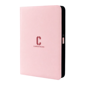 CardStacks - 9-Pocket Toploader Binder - Roze (216 toploaderkaarten)