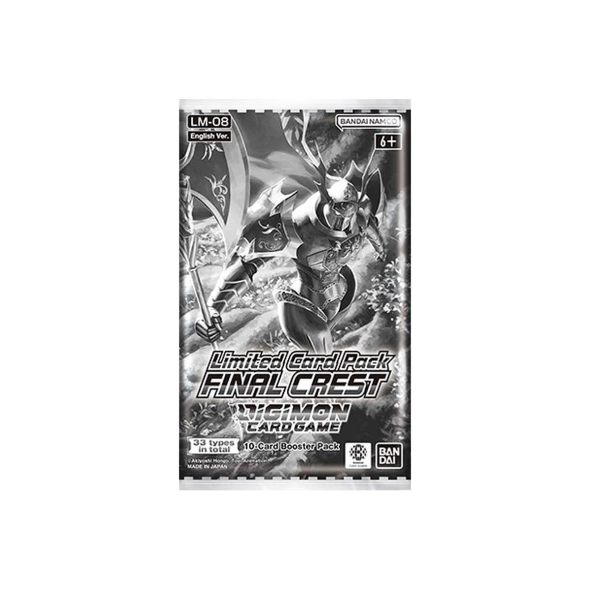 Digimon TCG: Limited Card Pack - LM-08 - Final Crest - Booster Box 1 Digimon TCG: Limited Card Pack - LM-08 - Final Crest - Booster Box