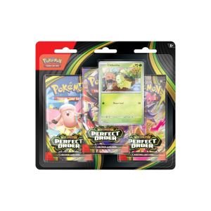 Pokémon – Mega Evolution: Perfect Order – 3 Pack Blister - Chikorita