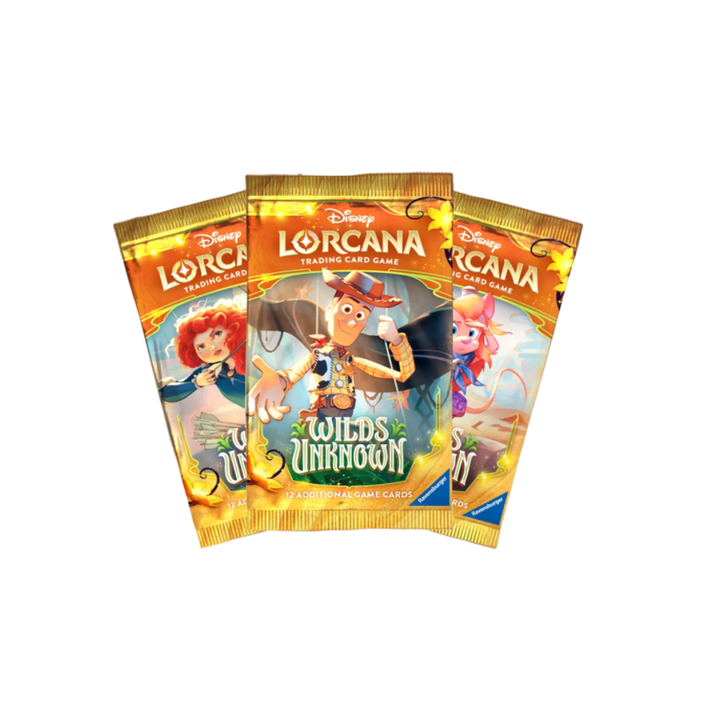 Disney Lorcana Wilds Unknown Booster Packs