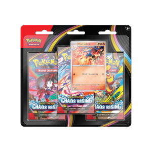 Pokémon – Mega Evolution: Chaos Rising – 3 Pack Blister - Charmeleon