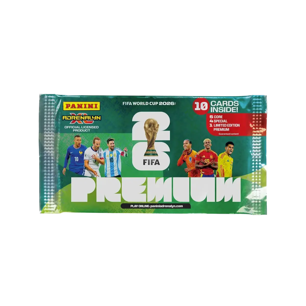 Adrenalyn XL: FIFA World Cup 2026 - Premium Booster Box 2 Adrenalyn XL FIFA World Cup 2026 - Premium Booster Packs