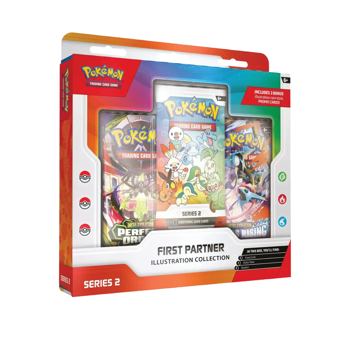 Pokémon - First Partner: Series 2 - Illustration Collection 1 Pokémon First Partner Illustration Collection Series 2