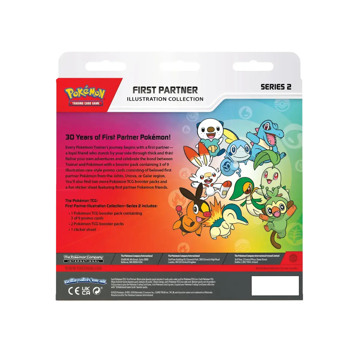 Pokémon - First Partner: Series 2 - Illustration Collection 5 Pokémon - First Partner: Series 2 - Illustration Collection - Afbeelding 5