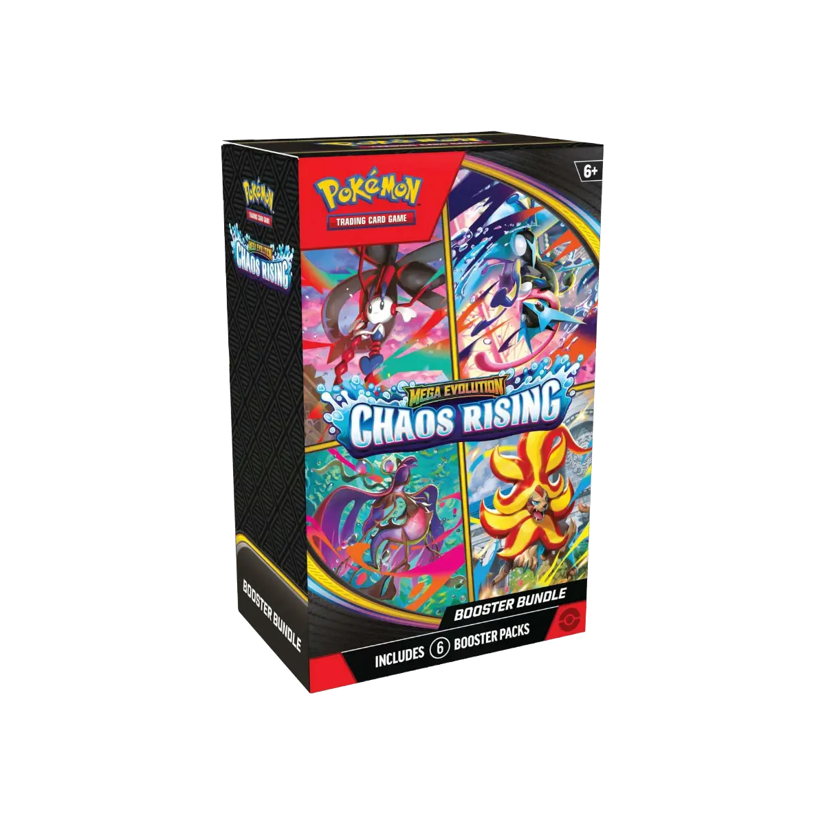 Pokémon: Mega Evolution - Chaos Rising - Booster Bundle 1 Pokémon: Mega Evolution - Chaos Rising - Booster Bundle